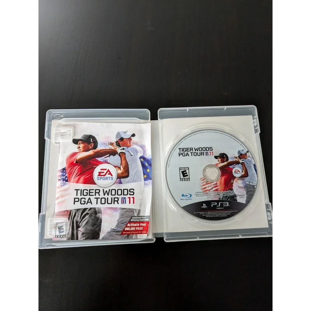 Tiger Woods PGA Tour 11 (Sony PlayStation 3, PS3) Golf‎ Complete w/Manual CIB